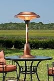 Exclusive By Fire Sense Fire Sense Copper Finish Table Top Round Halogen Patio Heater