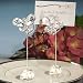 Exquisite Clear Crystal Butterfly Place Card Holders