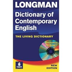 Longman Dictionary of Contemporary English (1 livre + 1 CD-ROM) (en anglais)