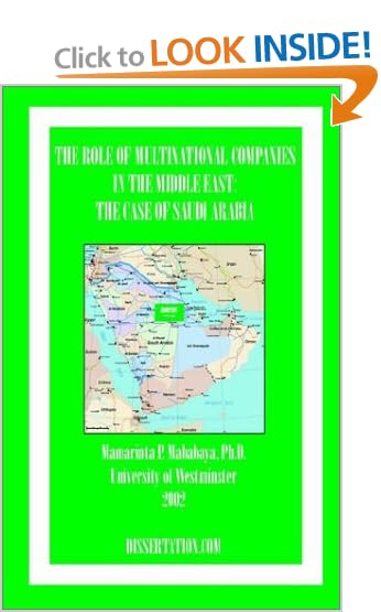 The Role of Multinational Companies in the Middle East: The Case of Saudi Arabia 
