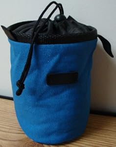 Chalk Bag for Gymnastics, Climbing, and Weight Lifting (Blue)