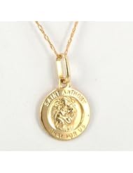 14K Yellow Gold St. Anthony Charm