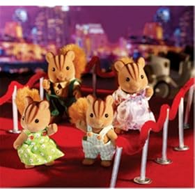 Calico Critters Furbanks Squirrel Family by Calico Critters