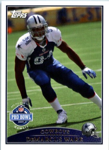 2009 Topps #296 DeMarcus Ware PB - Dallas Cowboys (Pro Bowl)(Football Cards)