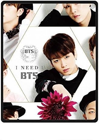 Hot Kitchen Custom BTS Machine Washable Fleece Throw Blanket 40" x 50"