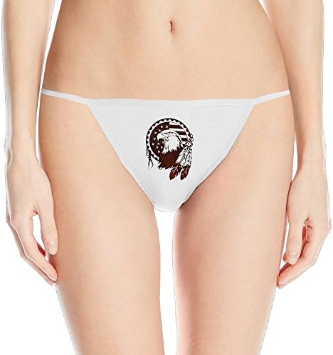Women's Bald Eagle Art Thong Panty Style