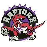 NBA Toronto Raptors Small Window Cling