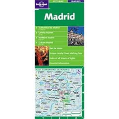 Madrid (Lonely Planet City Map)