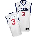 adidas Philadelphia 76ers Allen Iverson Replica Home Jersey