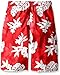 Kanu Surf Boys' Zipline Quick Dry UPF 50+ Beach Swim Trunk, Voyage Red, 14/16