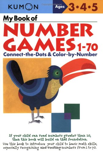 My Book Of Number Games 1-70 (Kumon Workbooks)