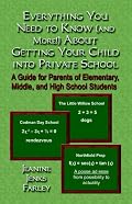 Everything You Need to Know and More! About Getting Your Child into Private School