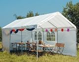 Siena Garden Seitenteileset 6 Seitenteile und 2 Giebel, PVC-Gewebe