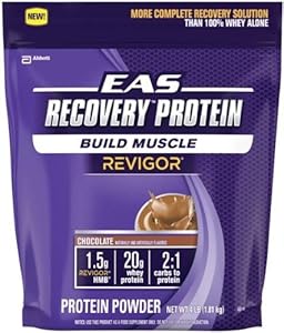 EAS Recovery Protein Powder, Chocolate, 4-Pounds