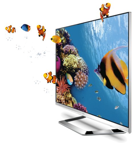 LG Cinema Screen 55LM6700 55-Inch Cinema 3D 1080p 120 Hz LED-LCD HDTV with Smart TV and Six Pairs of 3D Glasses