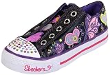 Skechers Shuffles Flirty Flutters 10157L BMLT, Chaussures de sport fille - Noir-TR-L-1-64, 36 EU Image du produit