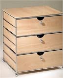 3 Drawer Storage End Table