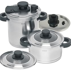B/R/KGermany5PiecePressureCookingSystemValueSet,20cm