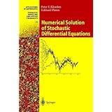 numerical solution of stochastic differential equations stochastic modelling and applied probability