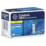 Bayer Blood Glucose Test Strips 100 test strips
