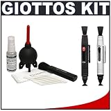 Giottos Cleaning System Kit (CL 1001) + Lenspen Lens Pen Cleaning System + Lenspen Digi-Klear LCD Monitor Pen Digital Display Cleaning System for Canon, Nikon, Olympus, Pentax and Sony Digital SLR Cameras