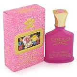 SPRING FLOWER by Creed Brown Leather Refillable Atomizer with Gold Plated Trim 1.7 oz