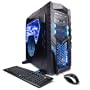 CyberpowerPC GLC1802 Gamer Aqua Gaming Desktop PC with Intel Core i7-3820 Processor and Windows 7 Home Premium, 64-Bit (Black/Blue) CyberpowerPC GLC1802 Gamer Aqua Gaming Desktop PC with Intel Core i7-3820 Processor and Windows 7 Home Premium, 64-Bit (Black/Blue)
