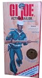 51NBrqmqliL. SL160  G.I. Joe 1996 Limited Edition World War II 50th Anniversary Commemorative Series with Individually Numbered 12 Inch Tall Soldier Action Figure   Action Sailor with Sailor Uniform, Belt with Holster and Pistol, Duffel Bag, Sailor Cap, Dog Tag, and Rifle