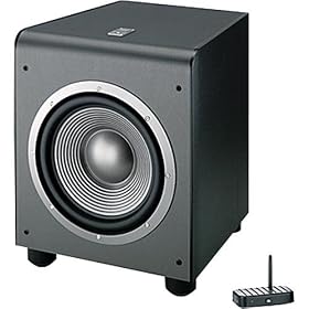 JBL ES150PWBK Wireless Powered 10-inch Subwoofer (Black)