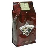 Coffee Masters Flavored Coffee, Sticky Toffee Decaffeinated, Swiss Water Processed, Whole Bean, 12-Ounce Valve Bag, (Pack of 4)