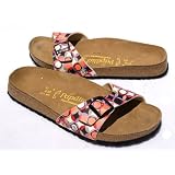 Birkenstock Madrid Broken Circles Cream by Birkenstock