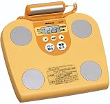 National 体脂肪体重計 オレンジ DM-W5-D