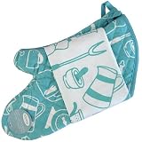 Retro Oven Mitts & Teatowel Set - Turquoise