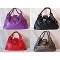 Leather Emporium Black Red Purple Bronze Stylish Ladies Handbags Handbag