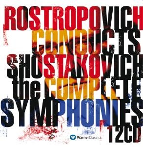 Dmitri Shostakovich - The Complete Symphonies (Rostropovich, Lso) [12cd] - Zortam Music