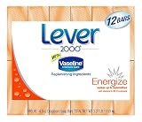 Lever 2000 Energize Bar Soap, 4.5-Ounce Bars in 12-Count Packages (Pack of 2)