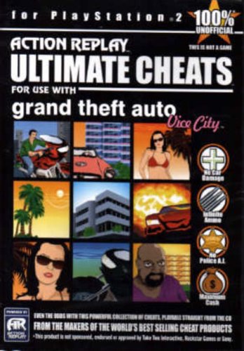 Childrens Toyshop  Video Games : Datel Grand Theft Auto: Vice City Cheat Disc (PS2)