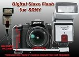 SLAVE FLASH FOR SONY ALPHA DSLR-A100 F505 DSC-H5 H7 H9 H3 H1