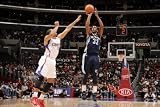 Memphis Grizzlies v Los Angeles Clippers: O.J. Mayo and Eric Gordon Photographic Poster Print by Noah Graham, 28x42