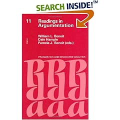 Readings in Argumentation (Studies in Argumentation in Pragmatics and Discourse Analysis, No 11)