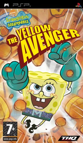 Childrens Toyshop  Video Games : SpongeBob SquarePants: The Yellow Avenger (PSP)