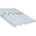 HERMA - Film de protection, autocollant, 400 mm x 3 m, transparent, film brillant en PP, support quadrill� pour uned�coupe exacte (7003)