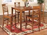 5 Piece Counter Height Kitchen Dining Table Set SHIPS FOR ONLY $4.95!