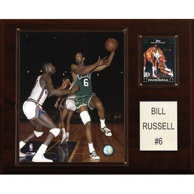 NBA Boston Celtics Bill Russell Player Plaque