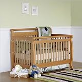 DaVinci Emily 4-in-1 Convertible Crib, Honey Oak