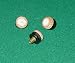 12MM Screw-on Billiard Cue Tips - Leather (Set of 6)