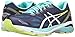 ASICS Women's Gt-1000 5 Running Shoe, Indigo Blue/White/Safety Yellow, 10.5 M US