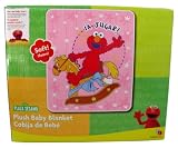 Sesame Street Elmo Plush Baby Blanket with Spanish
