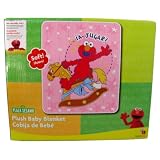 Sesame Street Elmo Plush Baby Blanket with Spanish