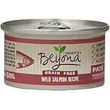 Purina Beyond Natural Canned Cat Food, Grain Free, Wild Salmon Recipe, 3-Ounce Can, Pack of 12